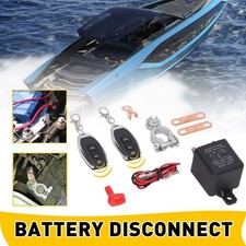 Car Battery Disconnect Switch System Wireless Remote Control Power Cut Off Kits