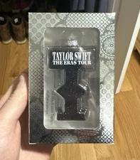 Taylor Swift The Eras Tour Stage Ornament Black Glitter NEW IN BOX