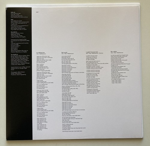 Sade Love Deluxe Music On Vinyl Remaster MINT 180 Gram LP Album MOVLP122 OOP! - Picture 6 of 7
