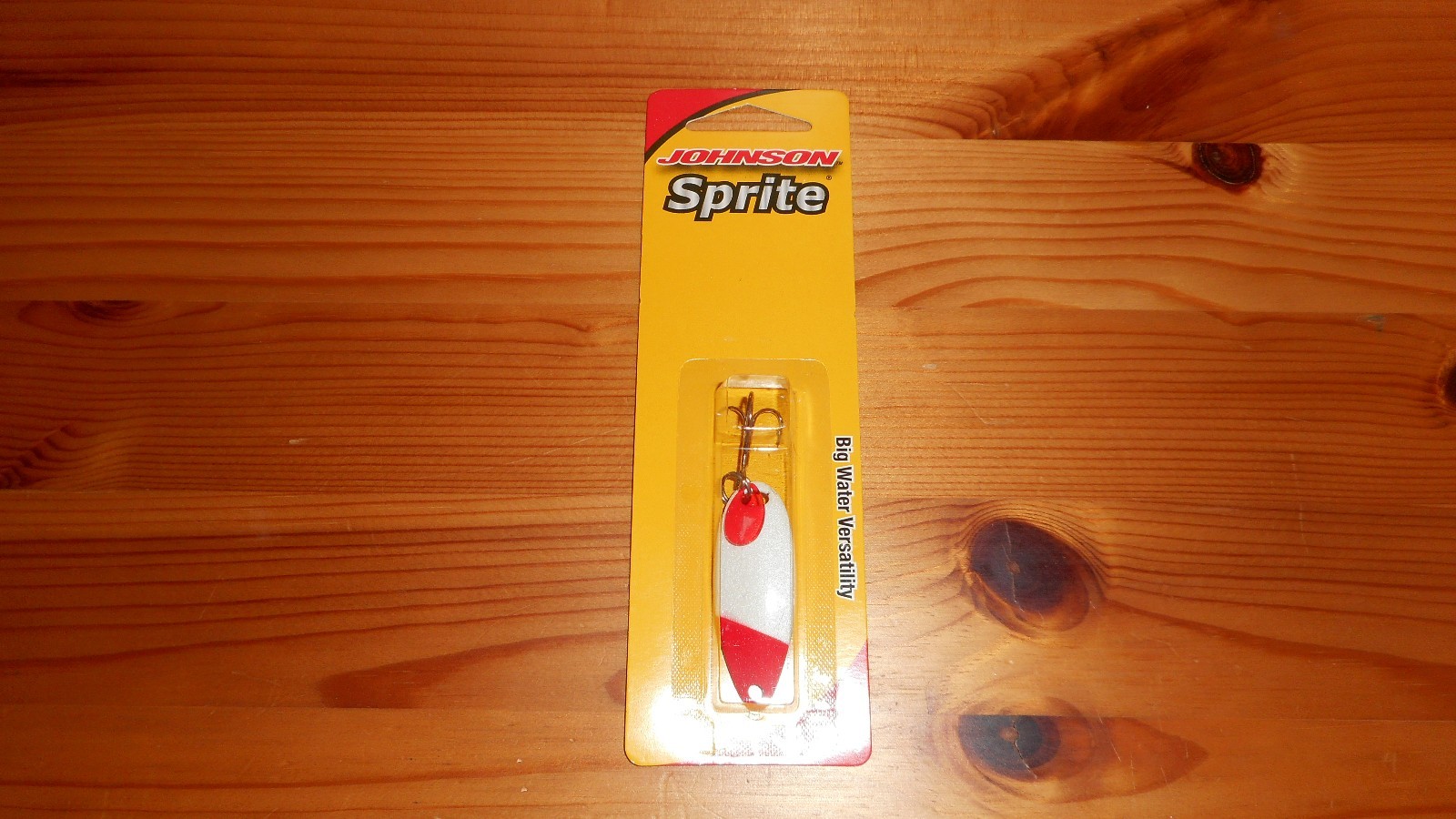 Johnson Sprite 1/8 унции Приманка для форели со льда, кастинговая ложка для джиговой ловли, красная жемчужина