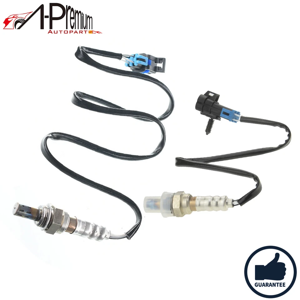 2x Sensor de oxígeno O2 para Saturn L200 LW200 2002-2003 2,2 L aguas arriba y aguas abajo Foto 2 de 4