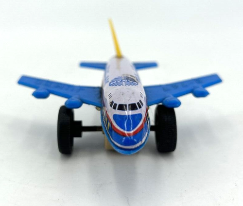 Pan Am Jumbo B-747 Giocattolo Plastica Latta 3,5" Aereo Made In Japan S2 Mini Vintage - Foto 2 di 8