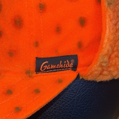 Gamehide Unisex Adult Insulated Waterproof Blaze Orange Hunting Trapper Hat XL - Picture 2 of 13