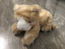 Battat Tiger Cub Plush Stuffed Animal Used 6"