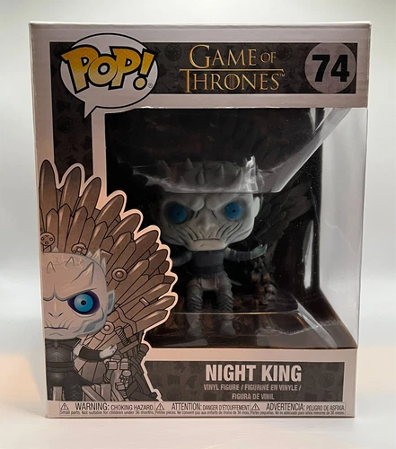 Funko Pop! | Game Of Thrones | Night King On Throne | Deluxe Vinyl Figure #74