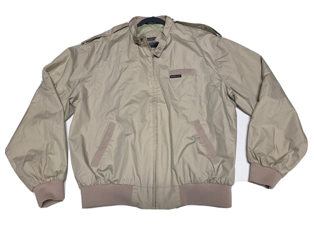 Members Only Jacket Men's Size L Long Vintage 80s Style Members Only Jacket Men's Size L Long Vintage 80s Style