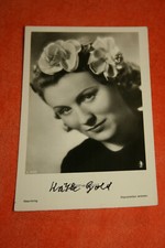 K&auml;the Gold, Ross karte 2972/1,ca 9x14cm ,alte Autogrammkarte (#A49)