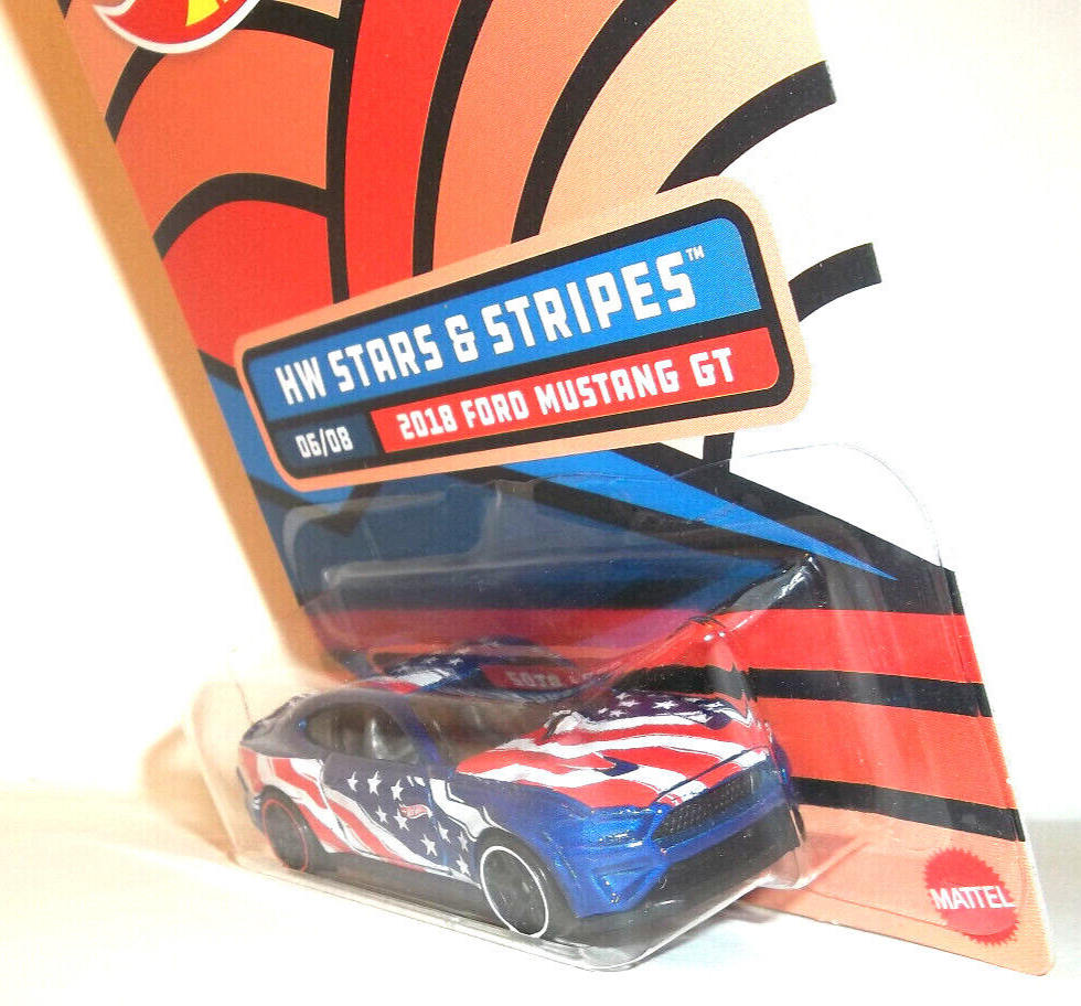2022 HOT WHEELS 1:64 HW STARS & STRIPES SERIES 06/08 BLUE 2018