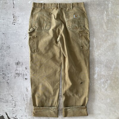 Carhartt Double Knee Pants B01 BRN Loose Original Fit Union