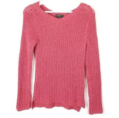 Lauren Jeans Co. Small Red wide neck 