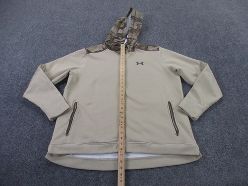 Under Armour Jacket Mens 2XL Camo Hiking Athletic Active Fitted Storm Adult - Picture 3 of 10