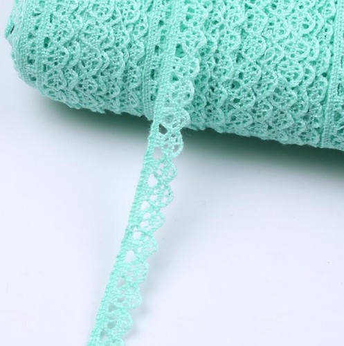 10 Yard Crochet Lace Trim Wedding Bridal Ribbon Sewing DIY hand crafts - Picture 5 of 8