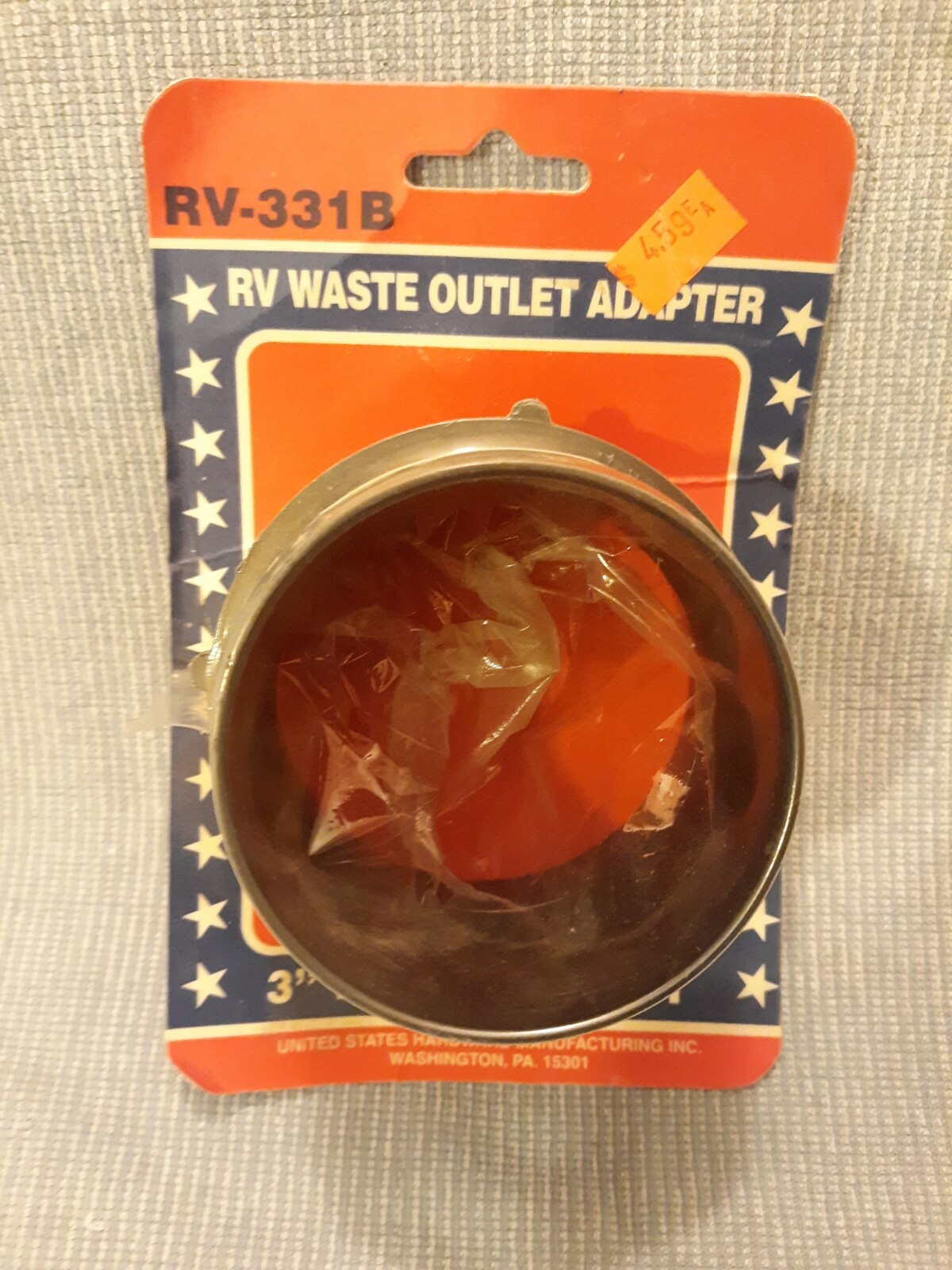 RV Waste Outlet Adapter, 3" Male, RV331B, 3" Hose x 3" MPT, NIP eBay