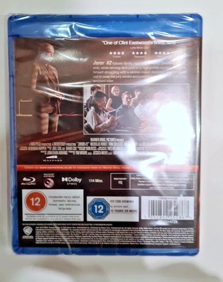 BLU-RAY  JUROR # 2        BRAND NEW SEALED UK STOCK - image 2 of 2