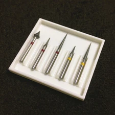 5pcs/box Dental diamond Burs Interproximal enamel reduction IPR burs kit