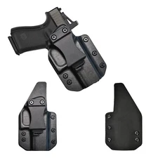 EYV IWB Hybrid Leather/ Kydex Concealment Holster - Glock 19 - Right Hand