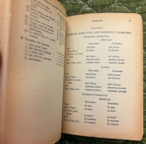 Reviewing Spanish: 1st Year (An Amsco School Publication) by Robert Nassi - 1941 - Picture 8 of 17