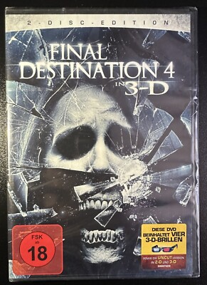 Final Destination 4 in 3D (2-DISC-EDITION) inkl. vier 3D-Brillen - Neu in OVP