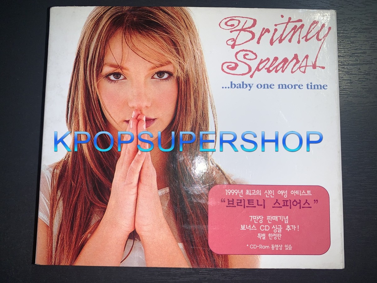 Britney Spears Maxi Single Baby One More Time CD VCD Booklet