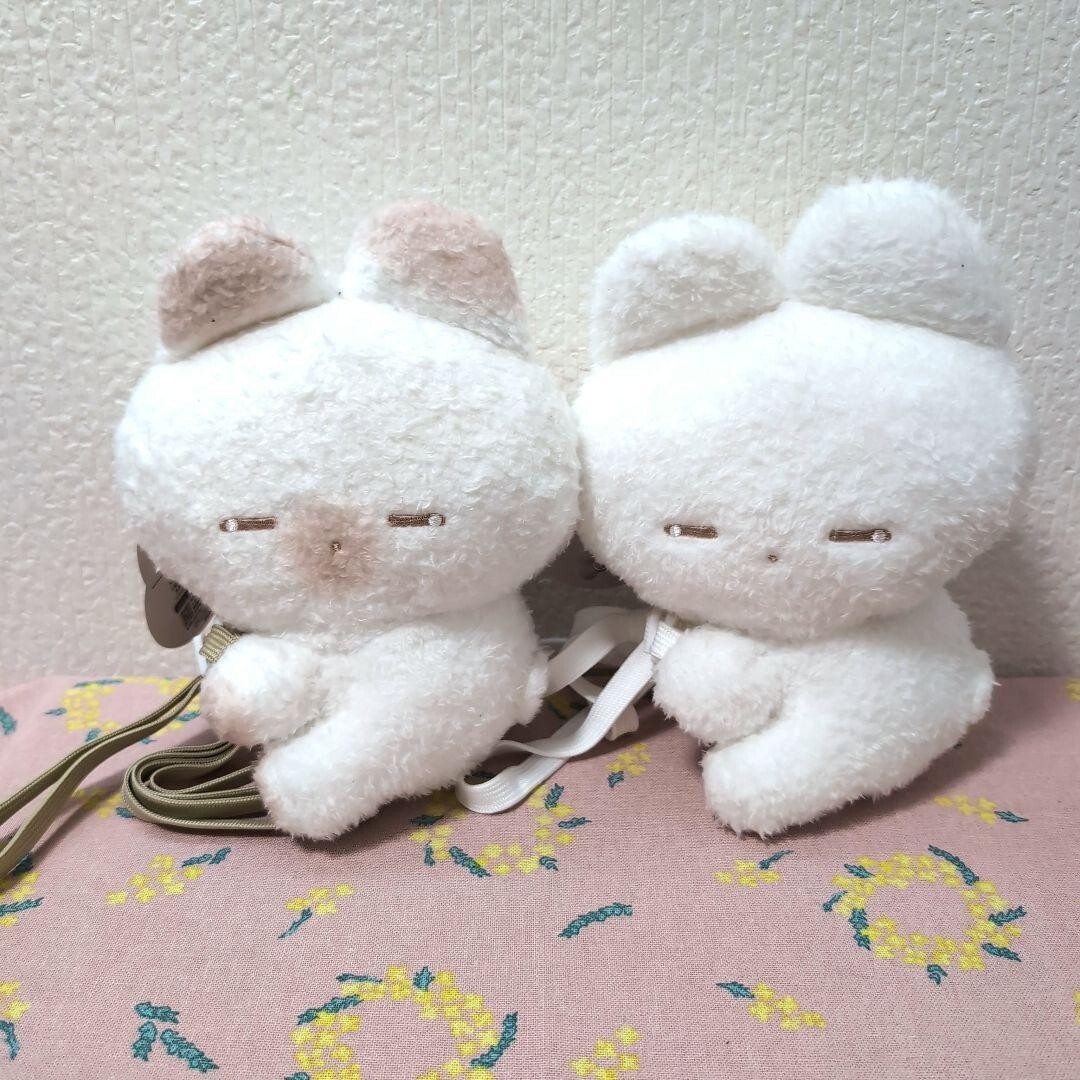 Usagi no Nemuchan Plush Pouch set of 2 Japan New | eBay