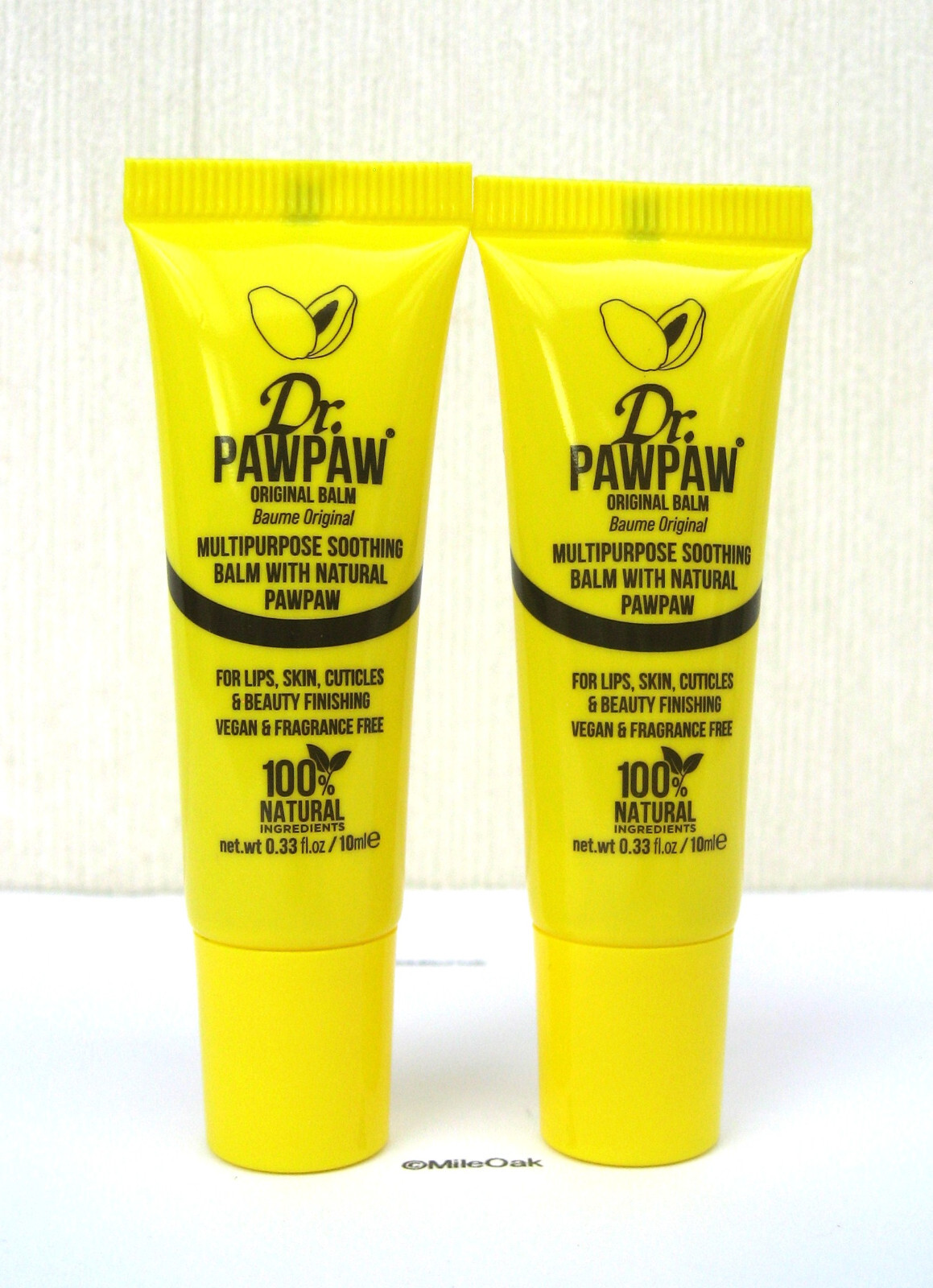 Dr PawPaw Paw Paw Original Multipurpose Soothing Balm Lips Skin Cuticles 3x 10ml - Image 3
