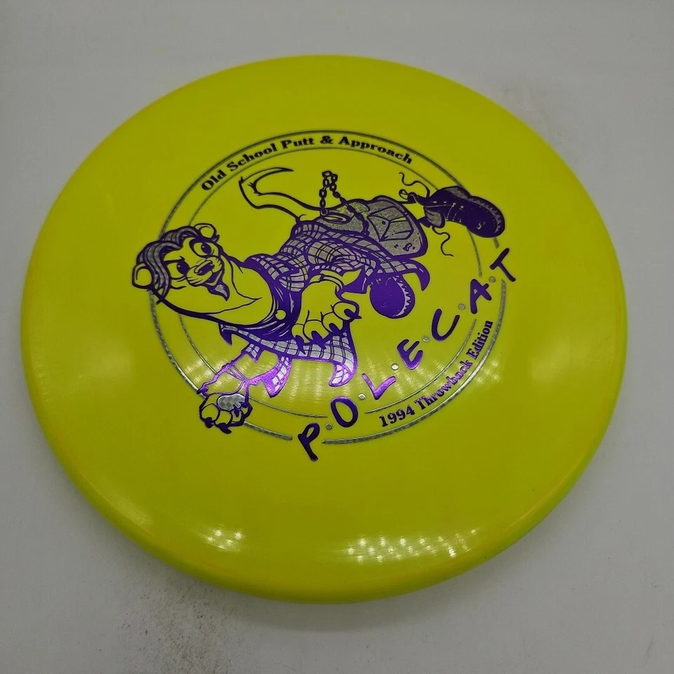 Innova Star Polecat 1994 Throwback Edition Yellow /Purple-Silver 173-5g - Image 2 of 3