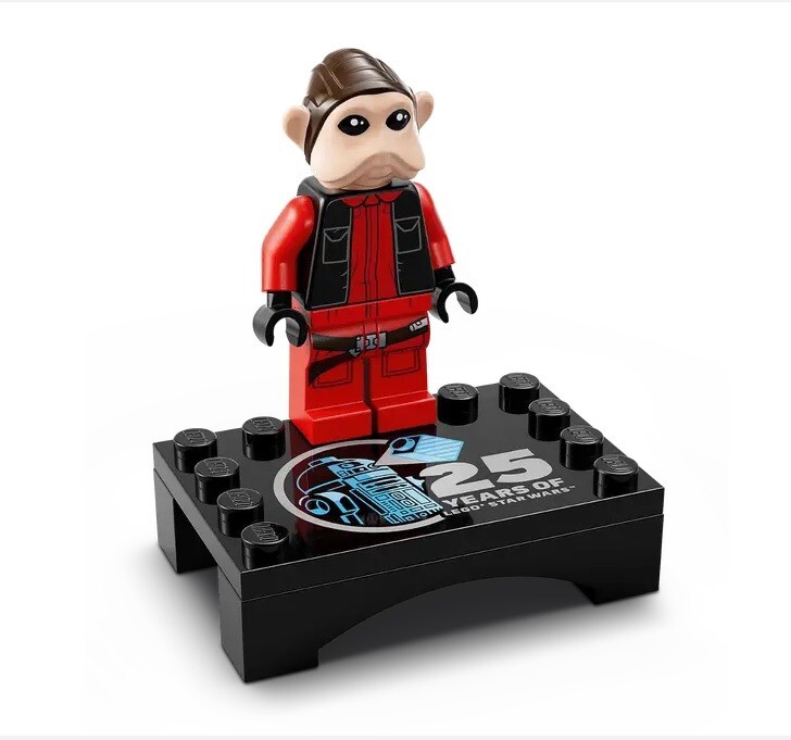 LEGO Star Wars - Nien Nunb - 75396 - with 25th Anniversary Stand
