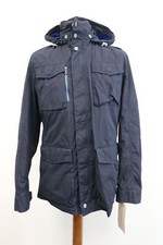 Bugatti men's jacket between-seasons jacket blue size 50 New