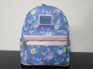 Loungefly Disney Lilo and Stitch Scrump Floral Pastel Mini Backpack Bag NWT! | eBay