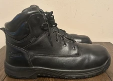 Danner Mens 13D Safety Aluminum Toe Caliper Black Work  Hiking Boots Waterproof