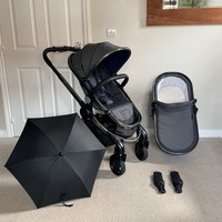 Icandy Peach Single Baby Pram Package In The Stunning Moonlight Colourway 🌘🌙
