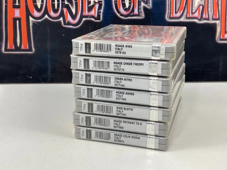 Ashen Crash Nitro Kart WWE Sims Pathway Nokia N-gage Game New Sealed - Image 4 of 4