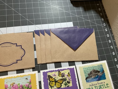 Lot Of 8 Advice For Life Advice From Nature Greeting Cards, Blank W / Envelopes - Picture 3 of 24