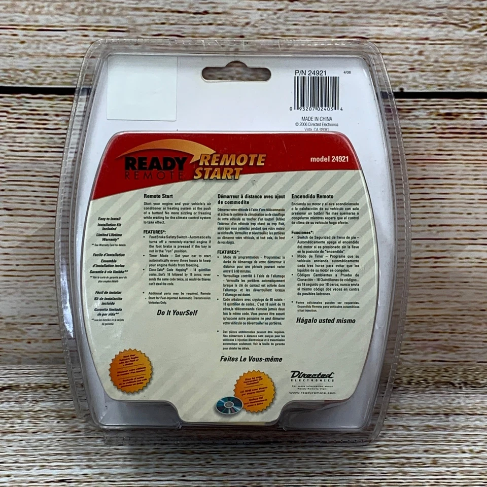 READY REMOTE START Car Remote Start System Model 24921 🆕 500 Feet Range NEW - Image 2 of 4