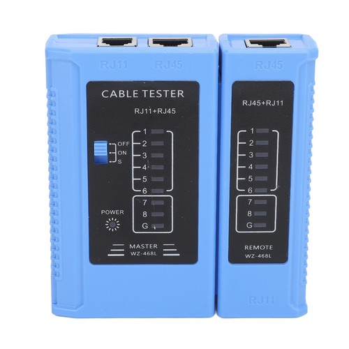 RJ45 Crimp Netzwerk Kabel Crimpen Schneiden Abisolieren Mit Tester - Afbeelding 24 van 24