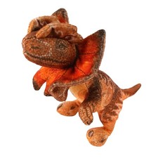 VINTAGE Dakin Dinosaur Plush Dilophosaurus 1992 Toy Stuffed Jurassic Park