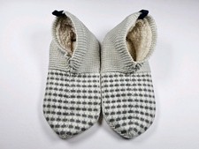 Bombas Gripper Sherpa Lined Slippers House Shoes Socks Size M W9-11.5, M7-9.5 
