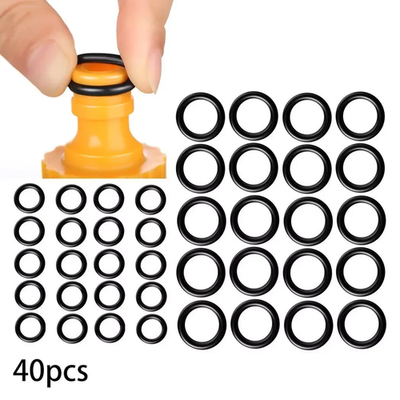 #ad 40Pcs O Ring for High Pressure Washer Quick Disconnect Fitting Gasket Washer Sea $11.04