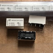10Pcs NEW HFD2/012-M-L2 HFD2/012-M-L2 12V Coil Bistable Latching Relay DPDT 2A 3