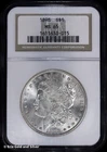 1898-P $1 Morgan Silver Dollar NGC MS 65
