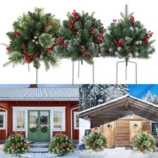 SemiCirculFor ar Mushroom Trees 45CM for Outdoor YeFor ar Round DecorFor ation