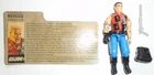 GI Joe Mercer Complete with File Card 1987