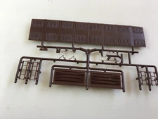 Brown McKean Gondola Floor, Ends and Details  HO Scale Trains