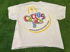Travis Scott Cactus Jack x McDonald’s Smile T-shirt - Size XL