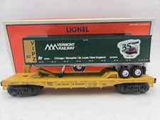 Lionel 6-52397 TCA NETCA Vermont Railway Trailer on D&H Flatcar - O Gauge - New