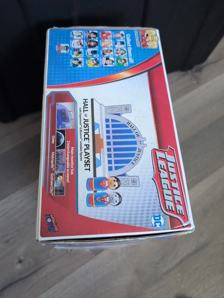 Bif Bang Pow DC Hall Liga de la Justicia Pin Mate Superman Bizarro Figura Película. J4 Foto 2 de 4