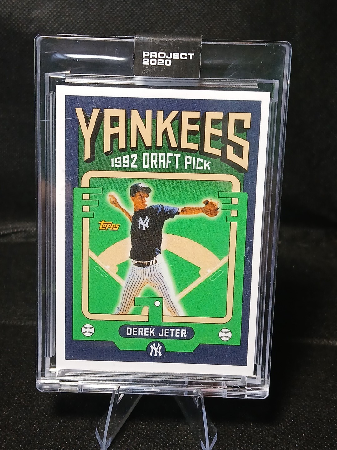 2020 Topps Project 2020 - 1993 Topps Derek Jeter #59 Grotesk /6511