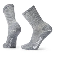 Smartwool Women's Classic Hike Light Cushion Crew, (Light Gray, Large)