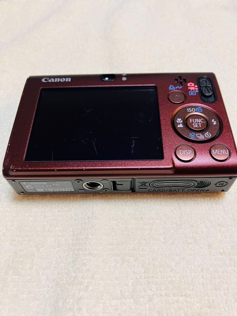 Canon IXY Digital 20 IS Compact Digital Camera Tested Working