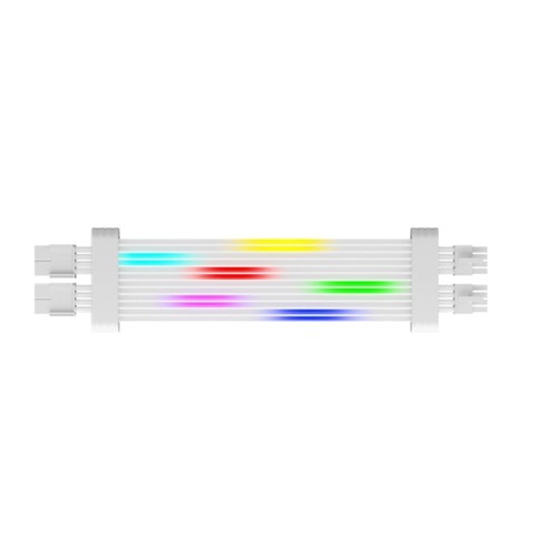 Dynamic ARGB GPU Power Extension Cord Bendable Wire for PC Lighting Setups - Afbeelding 6 van 14